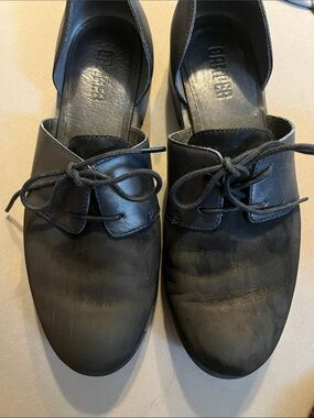 Camper Men's Black Lace-Up Oxfords
